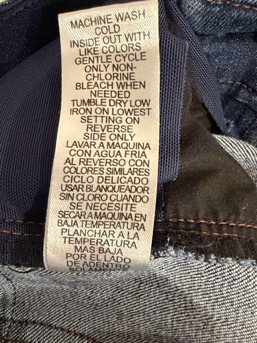 Democracy Ab’solution Dark Wash Slim Straight Jeans Size 4 Tummy Control Stretch - Picture 7 of 7